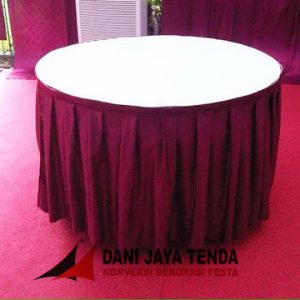 Jual skirting meja